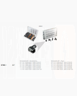 Deutsch DT Series 90 Degree Back Shell Assortment Kit