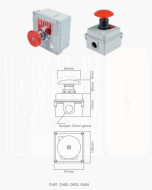 Ionnic CHS2 Switch Kit Push/Pull Lockable (N/O & N/C)