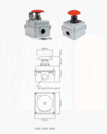 Ionnic CHS3 Switch Kit Push Momentary (N/O & N/C)