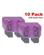 Ionnic BF3/10 ATC/ATO Blade Fuse 3A - Purple (Pack of 10)