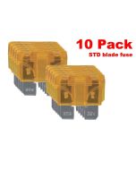 Ionnic BF5/10 ATC/ATO Blade Fuse 5A - Orange (Pack of 10)