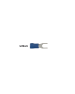 Ionnic Fork/ Spade Terminal 4mm Size - Vinyl Blue