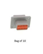 Deutsch DT04-12PA-L012/10 Flange Mount Receptacle - Bag of 10