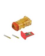 Deutsch DTLED-24V-4 Led Connector Kit 24V (gold terminals)