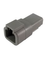 Deutsch DTP04-2P/50 Connector Receptacle 25 amp (Bag of 50)