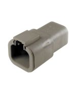 Deutsch DTP04-4P/10 Connector Receptacle 25 amp (Bag of 10)