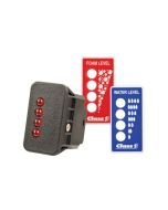 Ionnic 106743 Class 1 Intelli-Tank Water Level Mini Remote Indicator Decal - Blue