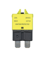 Ionnic CB227-20/10 227 Series Circuit Breaker ATC Blade - 20A, Pack of 10 (Yellow)