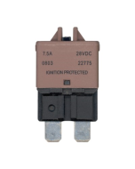 Ionnic CB227-7.5/10 227 Series Circuit Breaker ATC Blade - 7.5A, Pack of 10 (Brown)