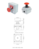 Ionnic CHS2 Switch Kit Push/Pull Lockable (N/O & N/C)