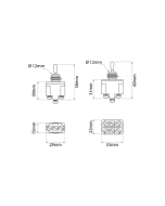 Ionnic MTS401 Compatible Toggle Switch - Screw