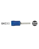 IONNIC QKC30 Blue Pin Crimp Terminals (Pack of 100)