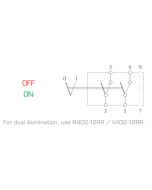 Ionnic  R404-24R-XX All Switches Rocker with Print