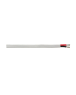 Ionnic TC2-3-WHT-100 Twin Sheated Cable - Tinned (White Sheath)