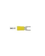 Ionnic Fork/ Spade Terminal 4mm Size - Vinyl Yellow