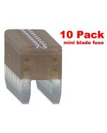 Ionnic MF7.5/10 ATM Mini Blade Fuse 7.5A - Brown (Pack of 10)