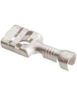 TE Connectivity 42282-2/100 Crimp Receptacle Non Insulated (6.35 x 0.81mm, 0.8mm² to 2mm², 18AWG to 14AWG)