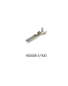 TE Connectivity 183025-1/100 SUPERSEAL 1.5 Series, Socket, Crimp, 16 AWG, Tin Plated Contacts (Pack of 100)