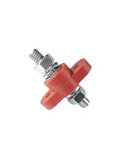 Bussmann C1938-1R Single Stud 5/16" Junction Block - Red 200A 