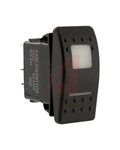 Ionnic R Series Off/On Normal Open Contact Rocker Switch Red - Double Pole