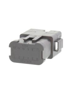 Deutsch DT04-12PB-P021 DT Series 12 Pin Receptacle