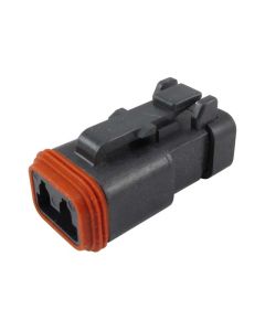 Deutsch DT06-2S-EP06 DT Series 2 Socket Plug