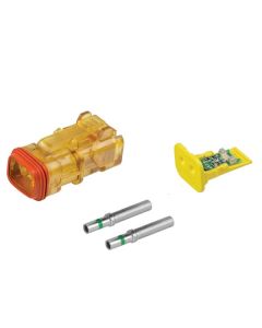 DTLED-12V-1 CONNECTOR KIT LED 12V (Green Band)