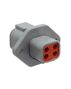 Deutsch DTP04-4P-L012 Flange Mount Connector Housing 25 amp (Pack of 10)