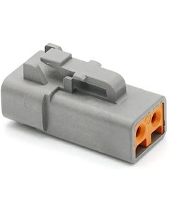 Deutsch DTP06-2S DTP Series 2 Pole Connector Housing (Box 1200)