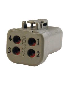 Deutsch DTP06-4S-E003/10 Connector 25 amp (bag of 10)