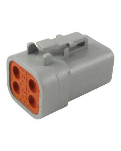 Deutsch DTP06-4S DTP Series Connector 25 amp (Bag of 50)