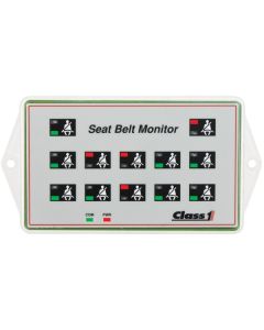 Ionnic 118551 Class 1 Large Seat Belt Warning Display - 75A