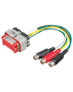 Ionnic 122829 Pre-terminated Connector - 3x RCA (ES-Key)