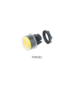 Ionnic TMS30 Yellow Booted Button - 30mm Momentary