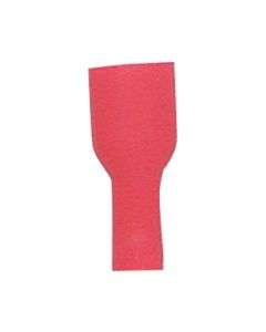 Quikcrimp 0.5 - 1.5mm2 Fully Insulated Qc Female Terminal Red PVC Pack of 100