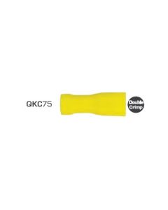 Quikcrimp 2.5 - 6.0mm2 Fully Insulated Qc Female Terminal Yellow