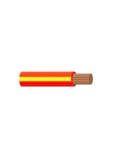 Ionnic TW100-YEL/RED-500 Thin Wall Yellow Cable - Red Trace (1.0mm2)