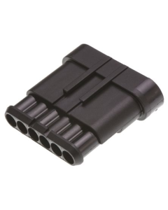 TE Connectivity 282108-1 AMP SUPERSEAL 1.5 Receptacle, 1 Row, 6 Way Connector Housing (Pack of 10)