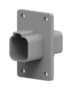 Deutsch DT04-6P-L012 Flange Mount 6 Pole Receptacle (10 Pack)