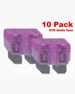 Ionnic BF3/10 ATC/ATO Blade Fuse 3A - Purple (Pack of 10)