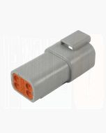 Deutsch DT04-4P DT Series 4 Pin Receptacle