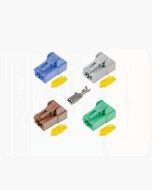 Ionnic MT204/10 FH50 Connector Inc. Secondary Lock - Green (Pk of 10)