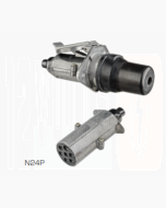 Ionnic N24P Trailer Connector - Truck - 7 Pin Metal Plug (24V)