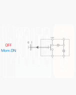 Ionnic RHL168-78 Switch Hi-Lux 2016 - Off/Mom.On (Blue)