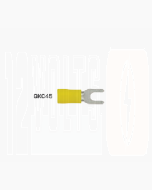 Ionnic Fork/ Spade Terminal 4mm Size - Vinyl Yellow