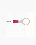 Quikcrimp 10.5mm Ring Pre-Insulated Terminal Red pack of 100