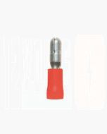 Quikcrimp Bullet Male Pre-Insulated Terminal Red 0.5 - 1.5mm² - Pack of 100