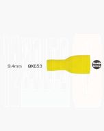 IONNIC QKC53 9.4mm Yellow Female Vinyl Insulated Qc Crimp Terminal - Pack of 100