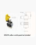 Ionnic TS302E Toggle Switch Double Pole Mom.On/Off/Mom/On - Blade (12-24V)