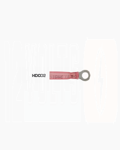 Quikcrimp HDC02 Red Heatshrink 4mm Ring Terminal